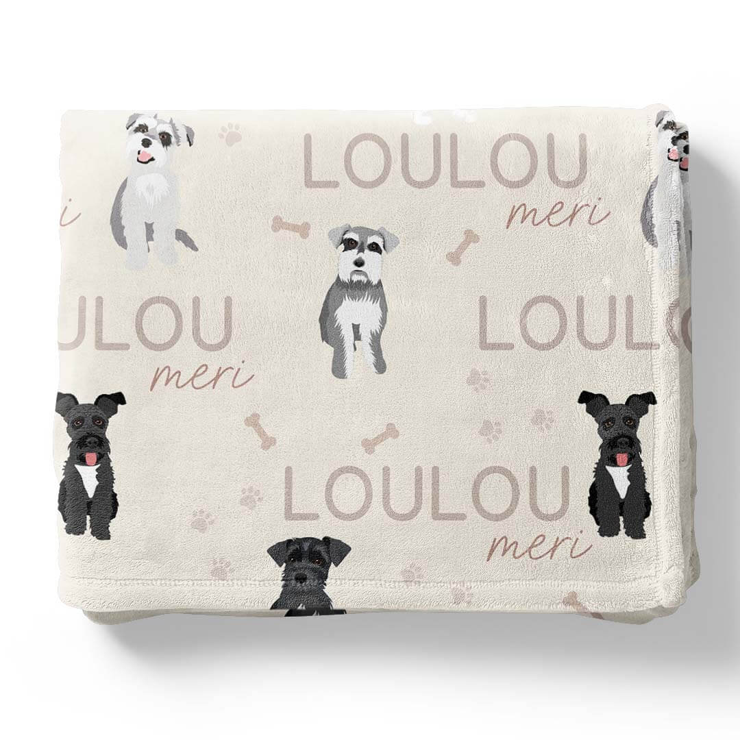 Personalized Kids Blankets | Dog Breeds