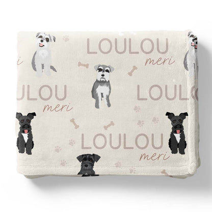 Personalized Kids Blankets | Dog Breeds