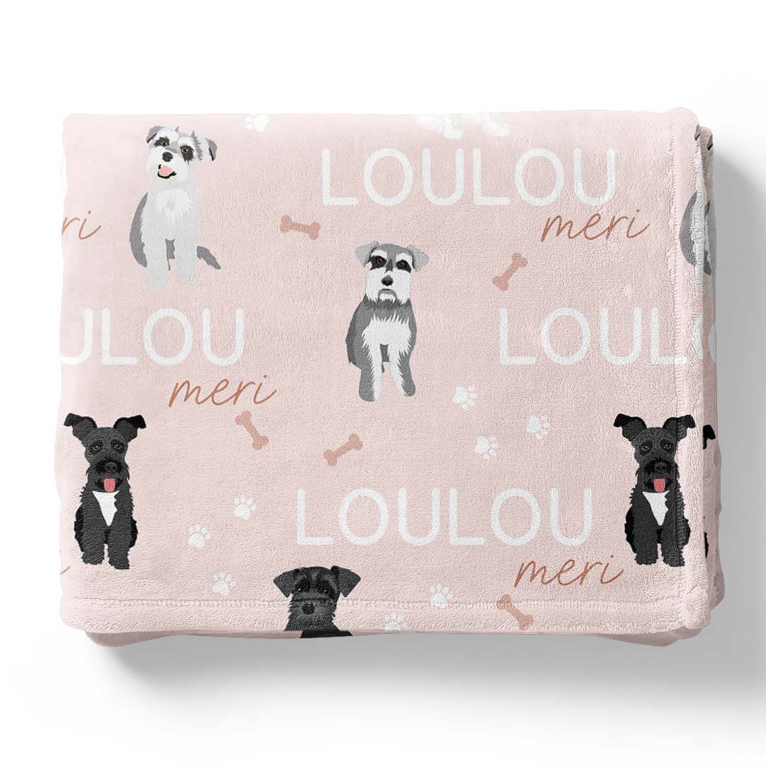 Personalized Kids Blankets | Dog Breeds