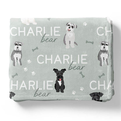 Personalized Kids Blankets | Dog Breeds