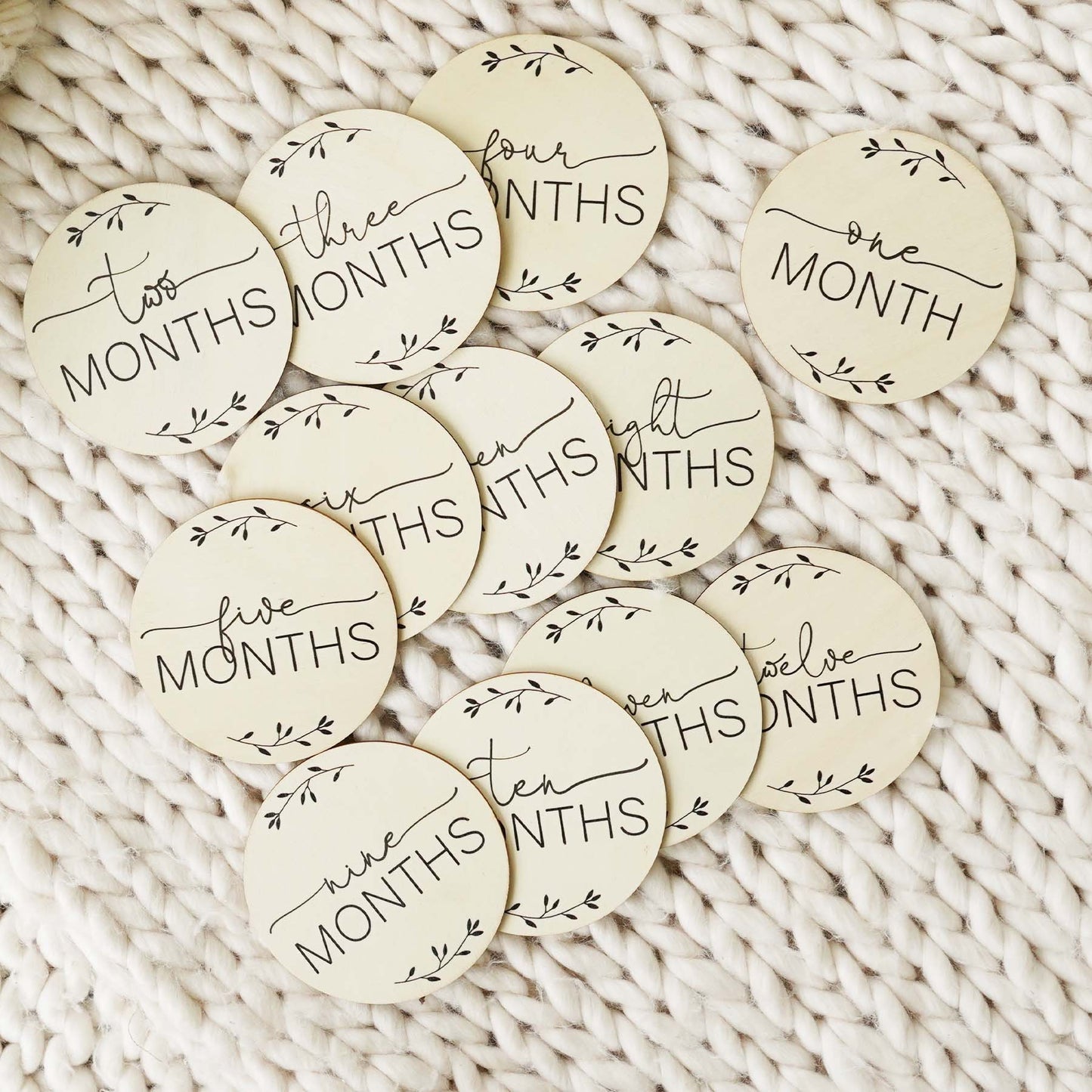 Monthly Milestone Wood Announcement | Leafy