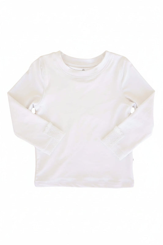 Long Sleeve Rash Guard Shirt | White