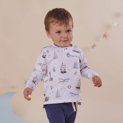 Set Sail Organic Long Sleeve Top