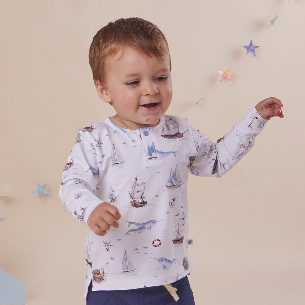 Set Sail Organic Long Sleeve Top