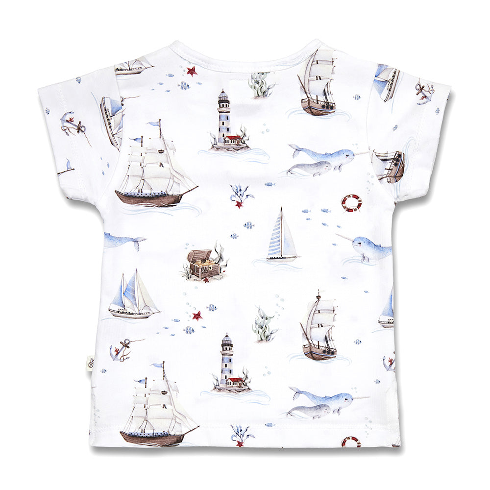 Set Sail Organic Short Sleeve Top