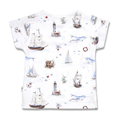 Set Sail Organic Short Sleeve Top