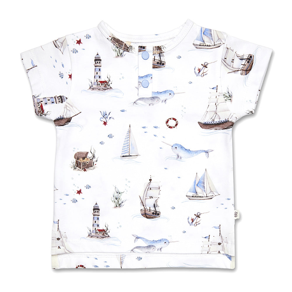 Set Sail Organic Short Sleeve Top