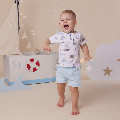 Set Sail Organic Short Sleeve Top