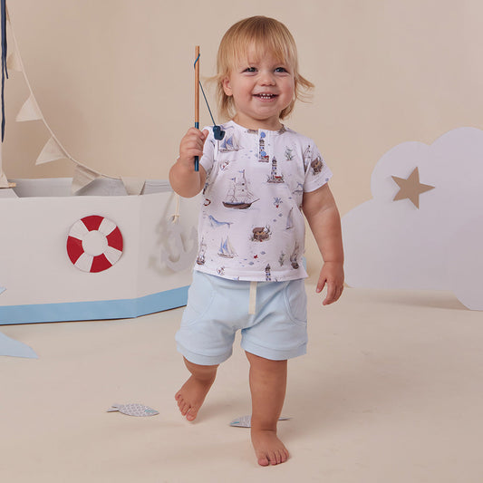Set Sail Organic Short Sleeve Top