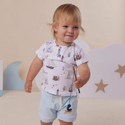 Set Sail Organic Short Sleeve Top
