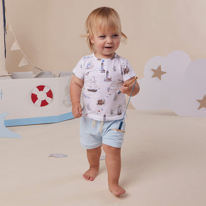 Set Sail Organic Short Sleeve Top