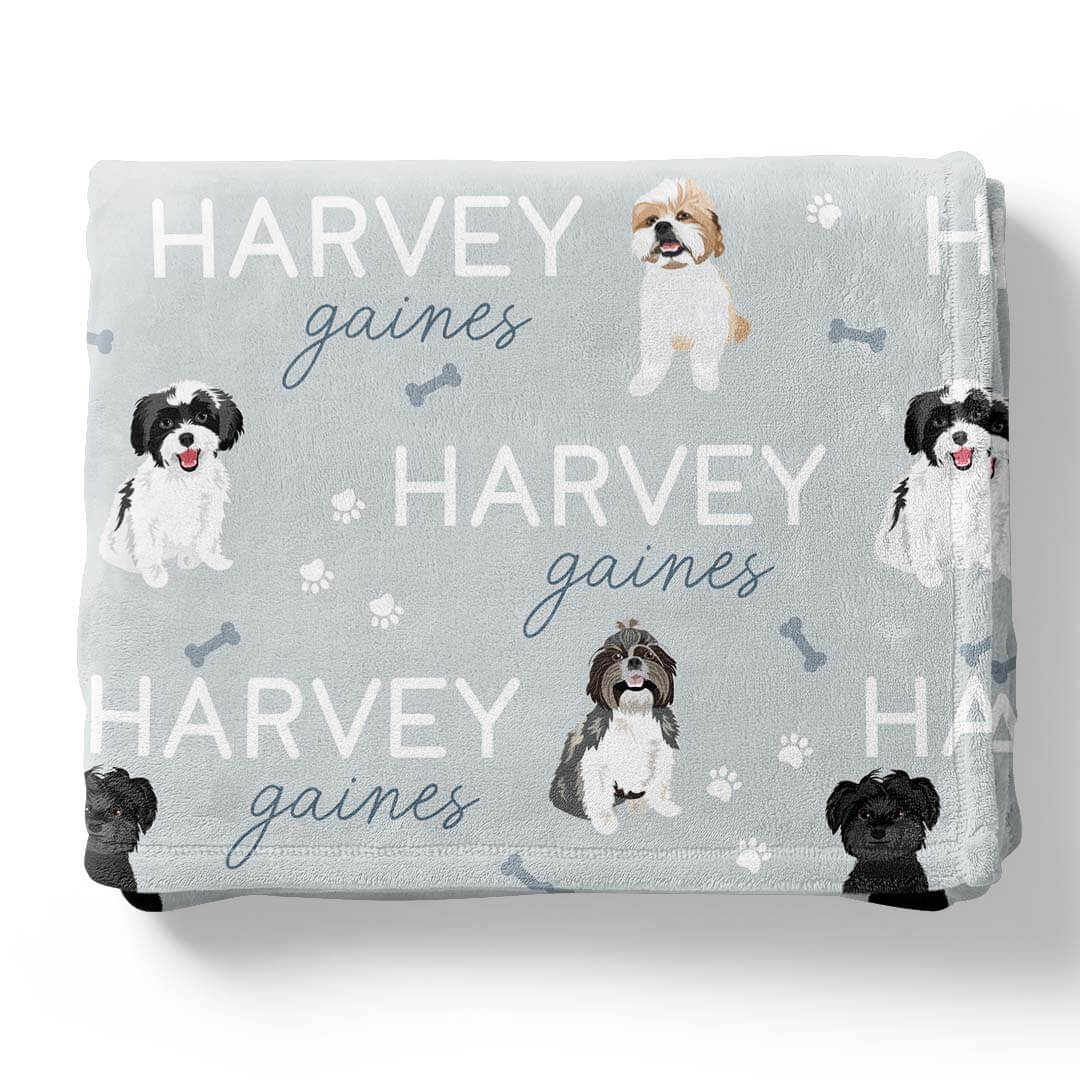 Personalized Kids Blankets | Dog Breeds