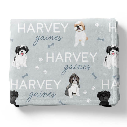 Personalized Kids Blankets | Dog Breeds