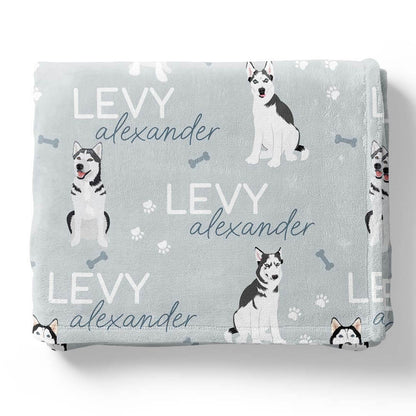 Personalized Kids Blankets | Dog Breeds