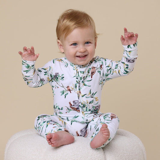Eucalypt Organic Snugglesuit Convertible Romper