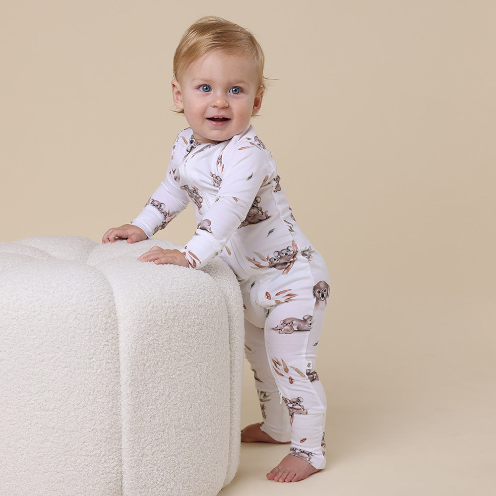 Koala Organic Snugglesuit Convertible Romper