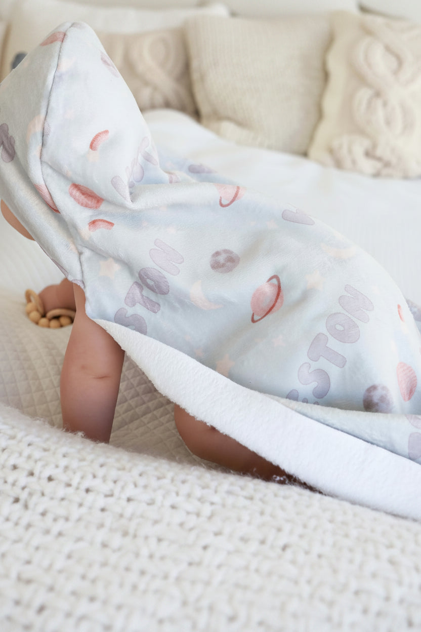 Personalized Hooded Towel | Calm Space