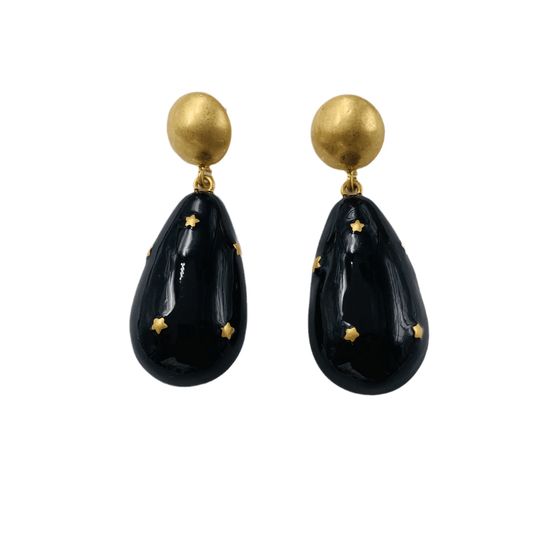 Starry Night Teardrop Earrings