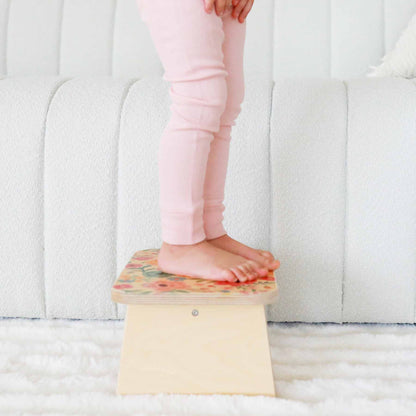 Kids Personalized Step Stool | Unicorns & Rainbows