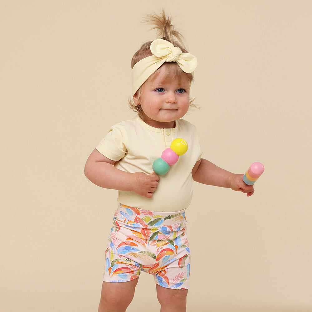 Summer Palm Organic Bike Shorts