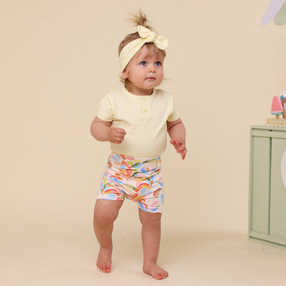 Summer Palm Organic Bike Shorts
