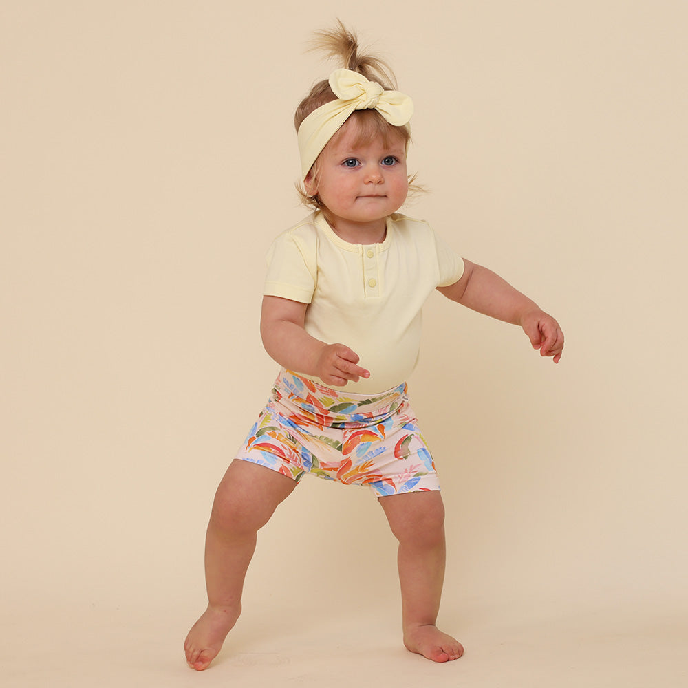Summer Palm Organic Bike Shorts