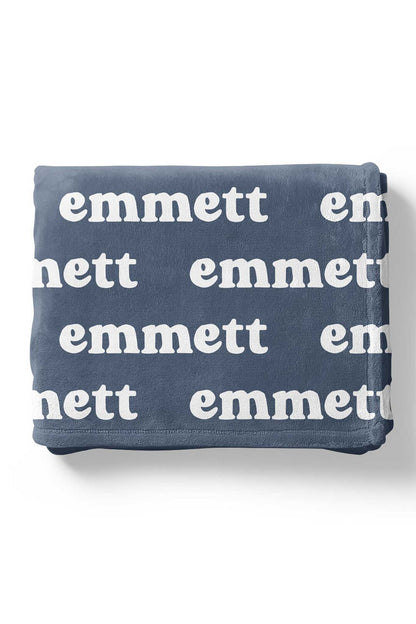 Baby Blues Personalized Color Blanket