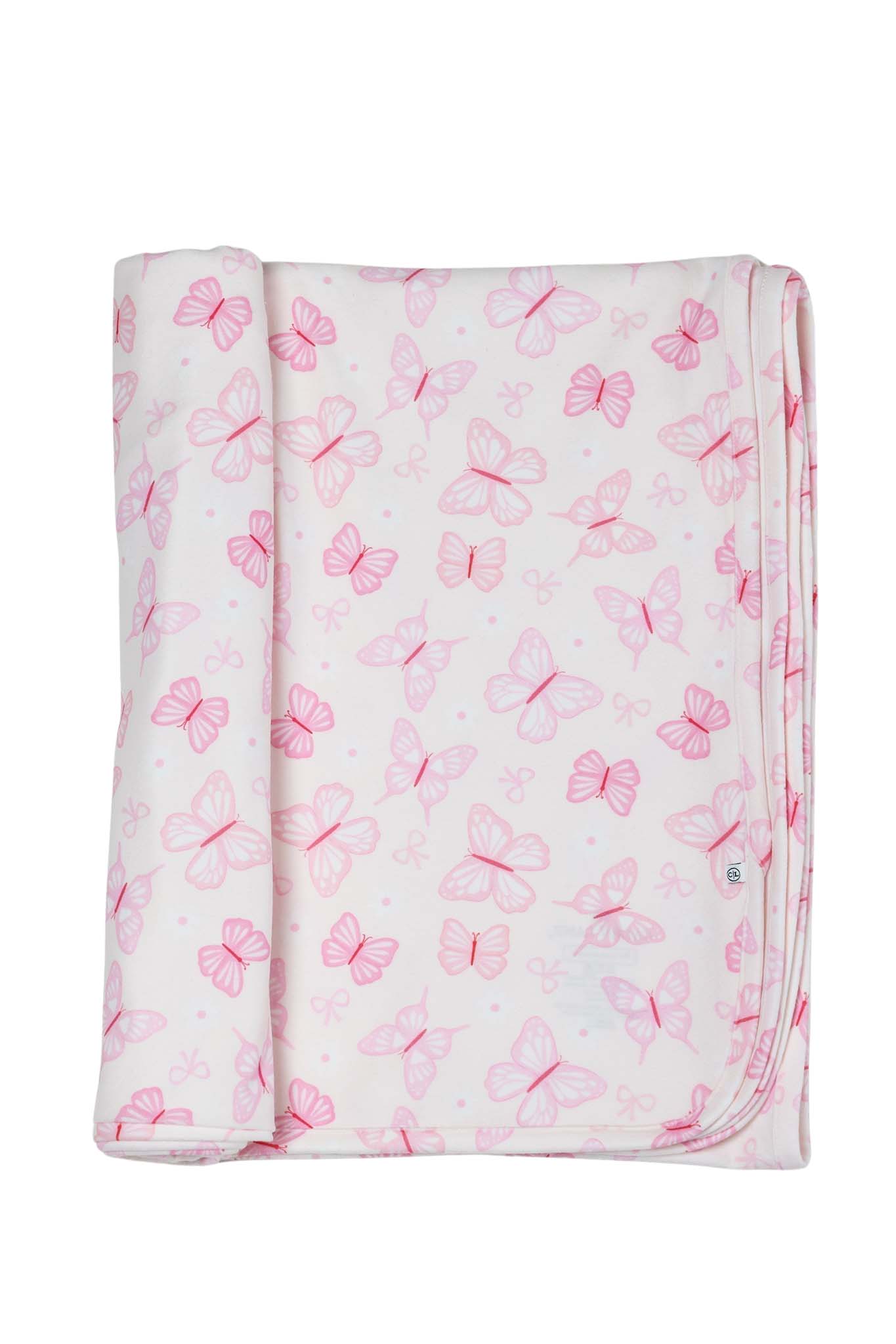 Oversized Swaddle Blanket | Blooming Butterflies
