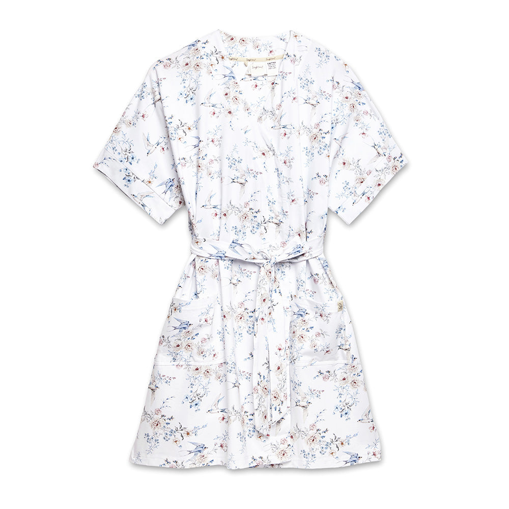 Sweet Swallows Organic Maternity Robe