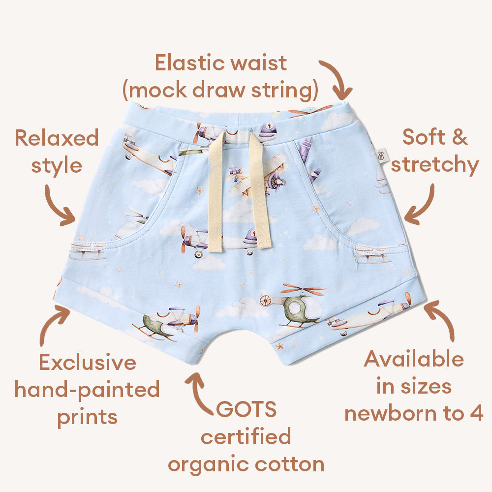 Taking Flight Organic Shorts