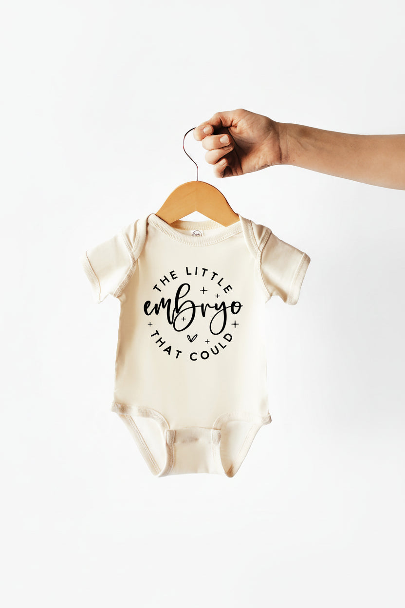 The Little Embryo That Could Graphic Bodysuit | Natural
