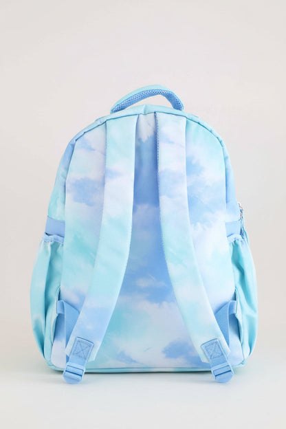 Kids Embroidered Backpack | Tie-Dye Skies