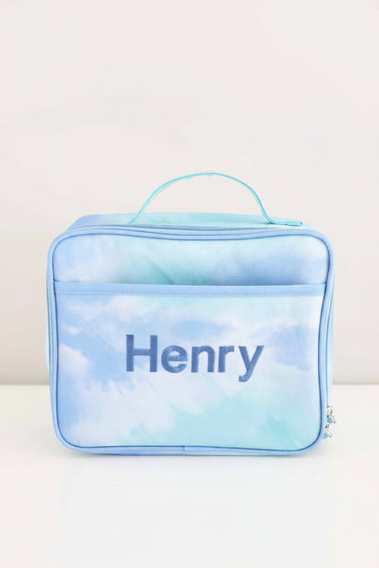 Kids Embroidered Lunchbox | Tie-Dye Skies
