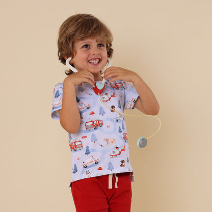 To The Rescue Organic Short Sleeve Top