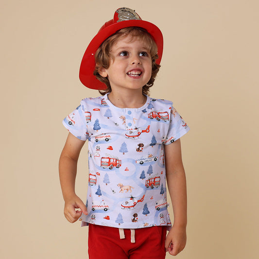 To The Rescue Organic Short Sleeve Top