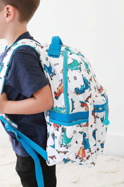 Kids Embroidered Backpack | Totally T-Rex