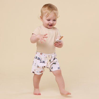 Trains Organic Shorts