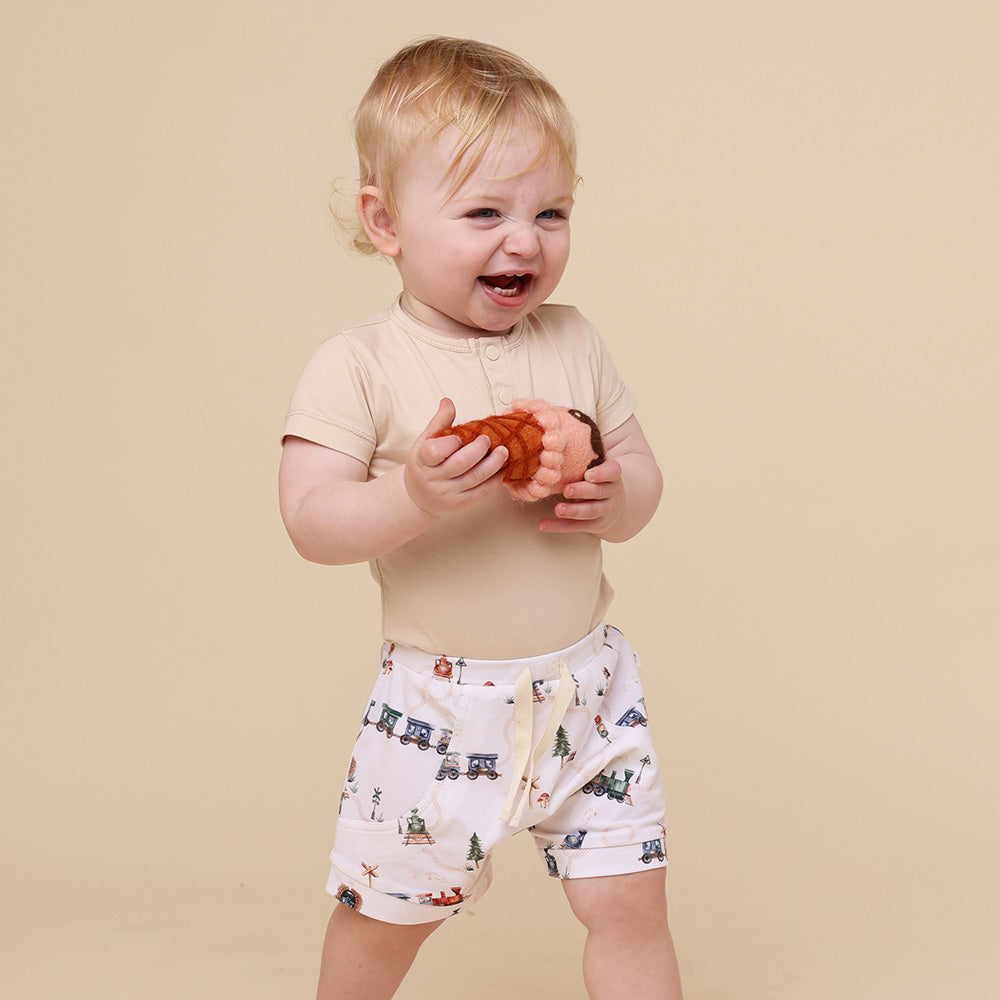 Trains Organic Shorts