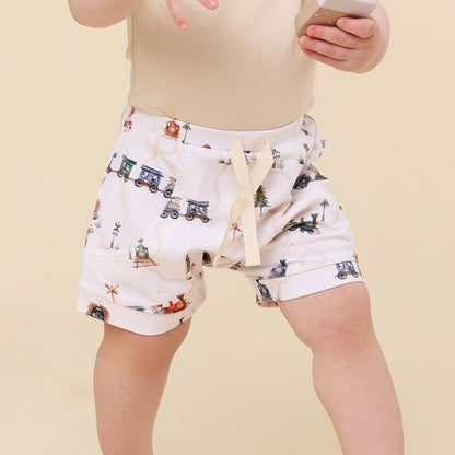 Trains Organic Shorts