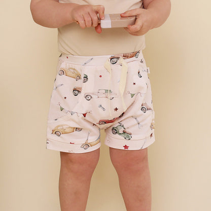 Vintage Cars Organic Shorts