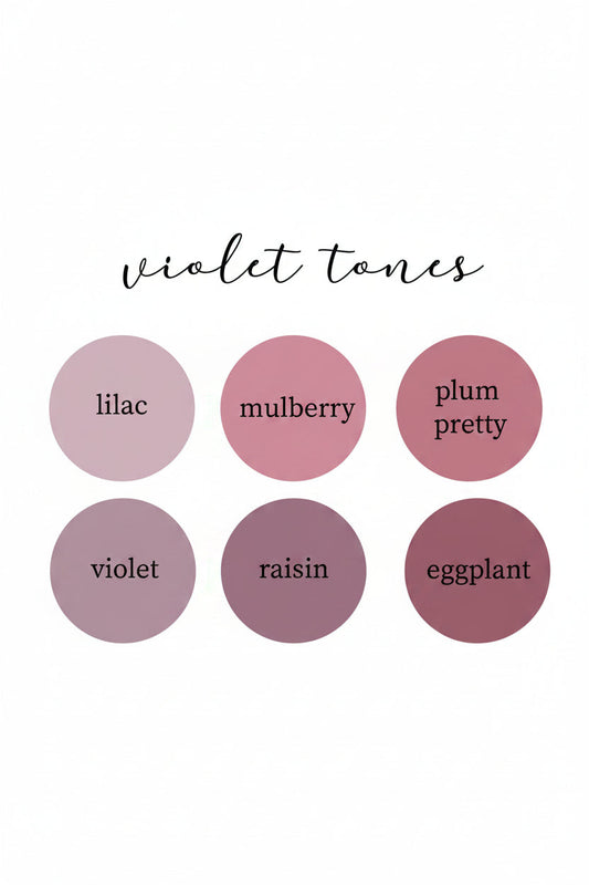 Violet Tones Personalized Knotted Hat
