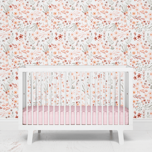 Wren's Wildflower Removable Wallpaper