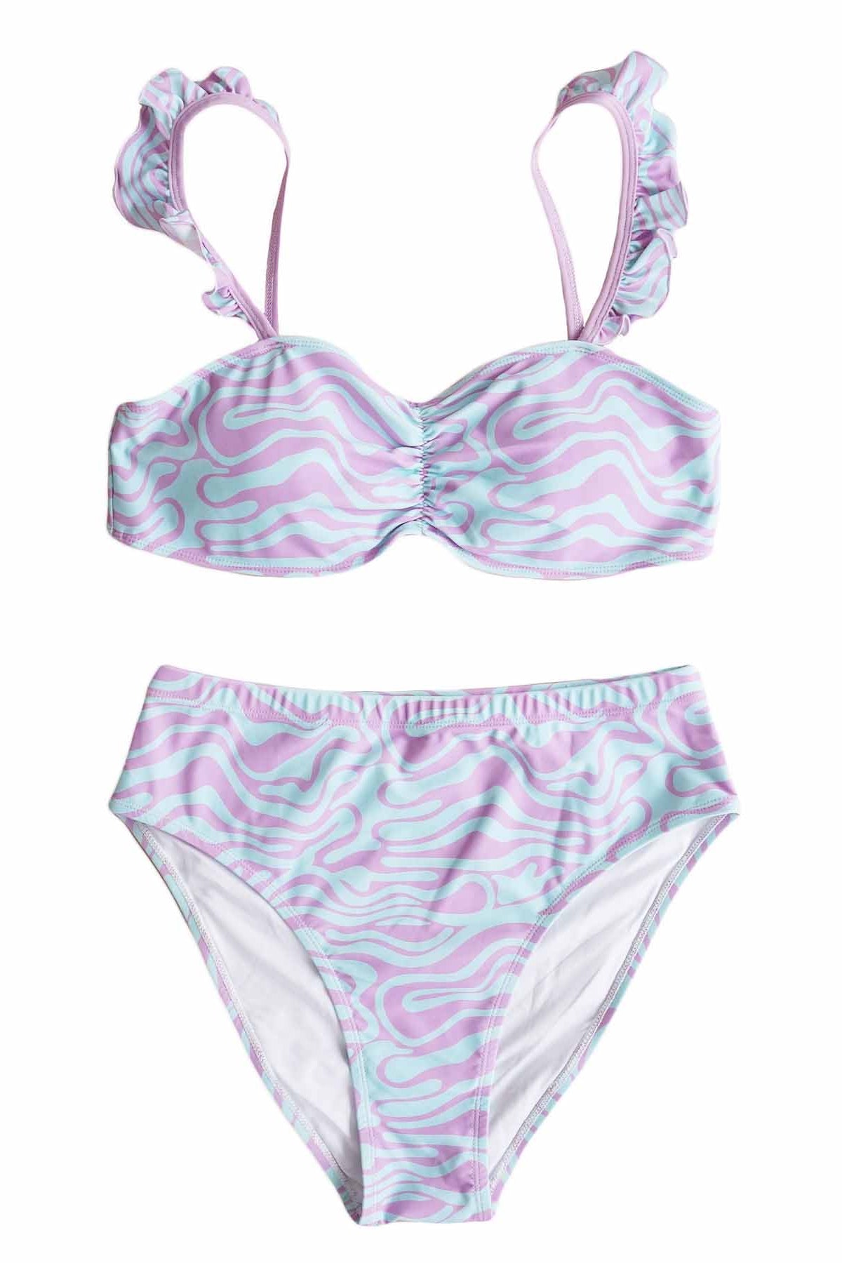 Women's Bikini with High-Waisted Bottom | Wavy Days