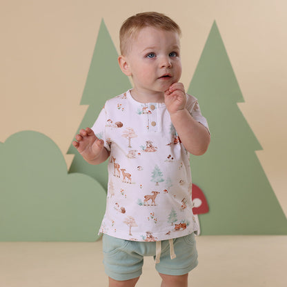 Woodland Tales Organic Short Sleeve Top