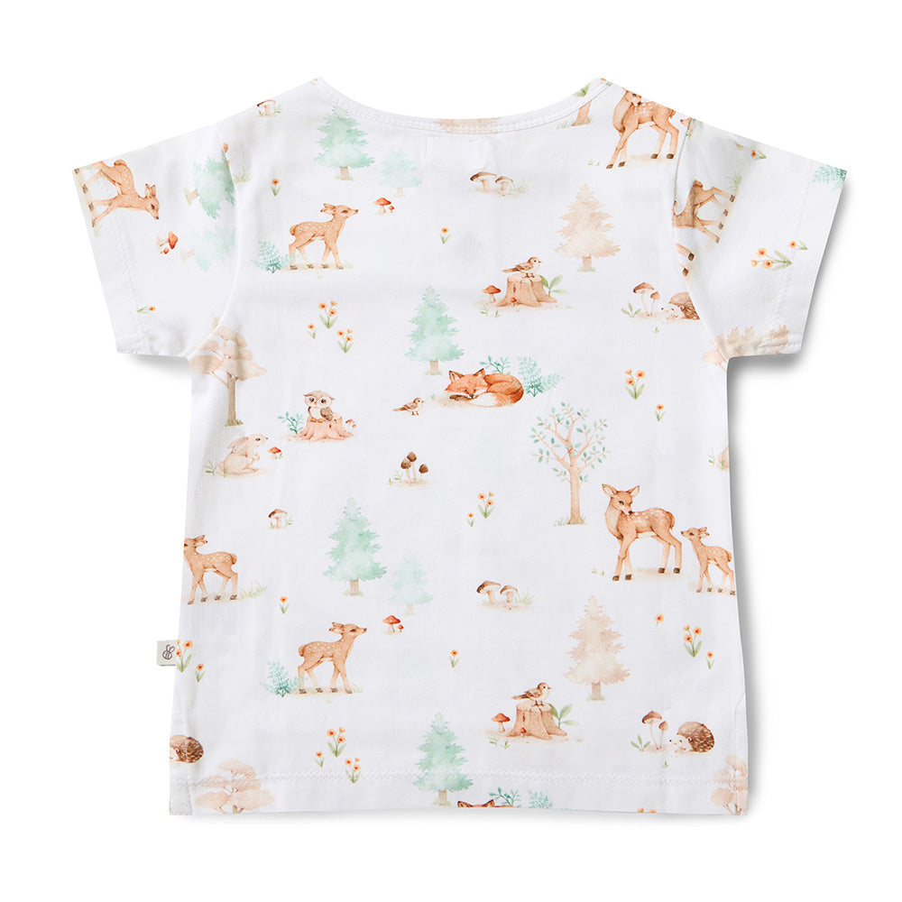 Woodland Tales Organic Short Sleeve Top