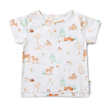 Woodland Tales Organic Short Sleeve Top